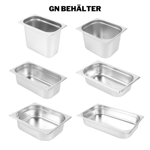 Behälter edelstahl - gn,